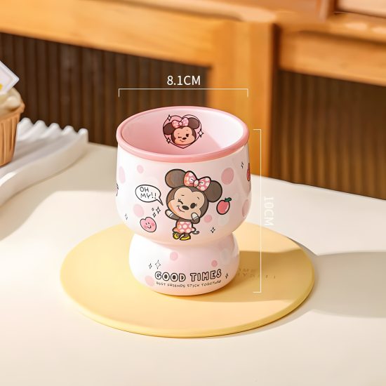 Porcelain Mug 320ml Set 4 Pcs